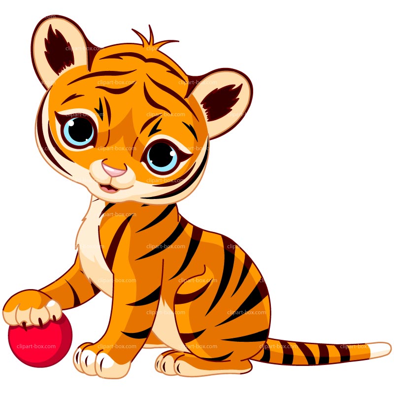 tiger reading clipart - photo #40