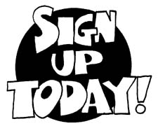 Sign Up Today Clipart