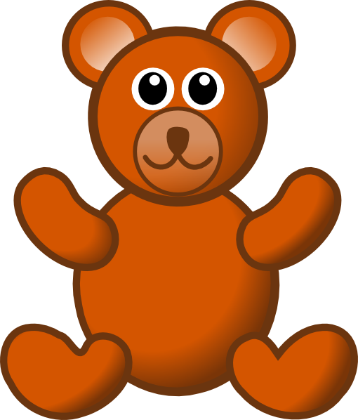 animated teddy bear clip art - photo #7