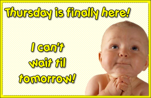 Funny Thursday Clipart