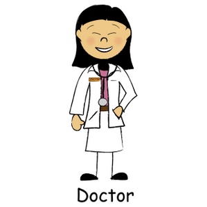 Doctor clipart image asian female doctor image