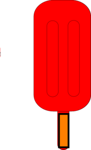 Red Popsicle Clip Art