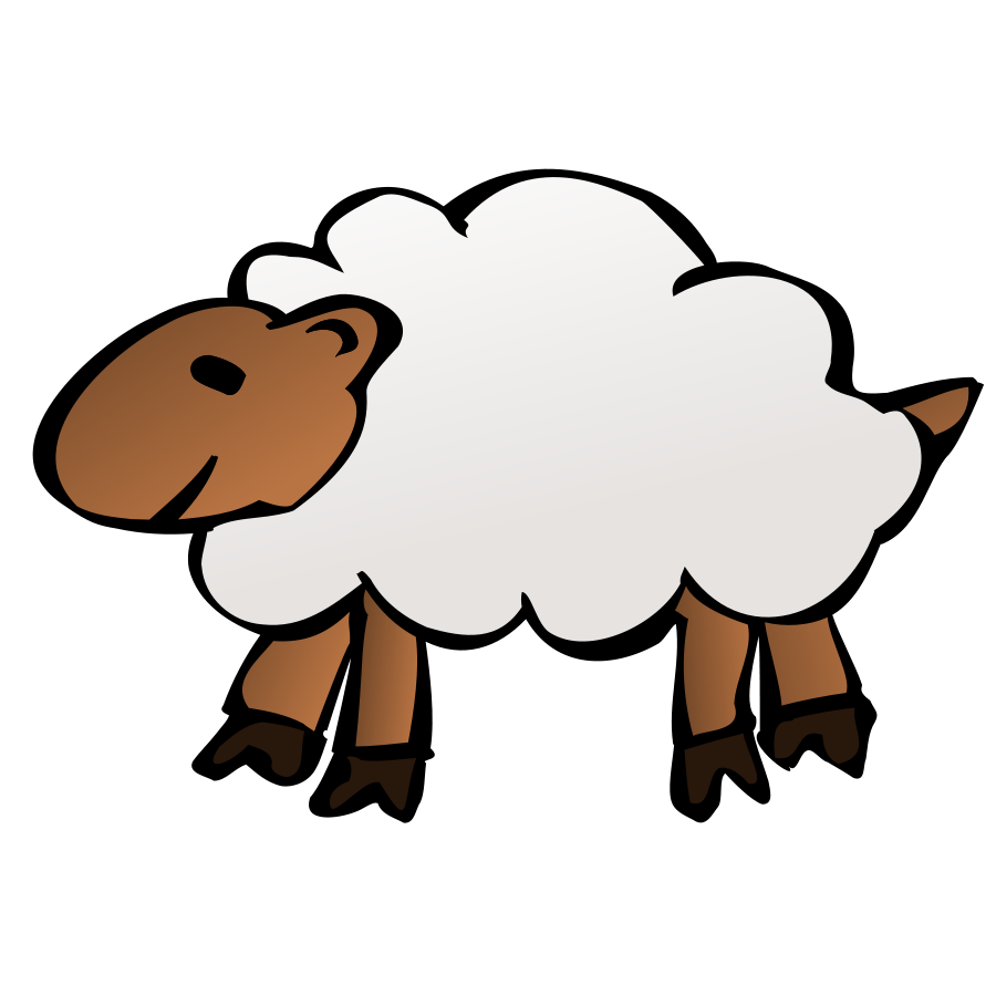 Lamb Face Clip Art