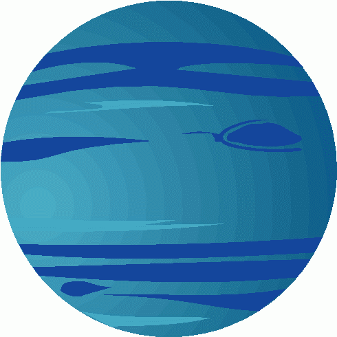 planet uranus clipart