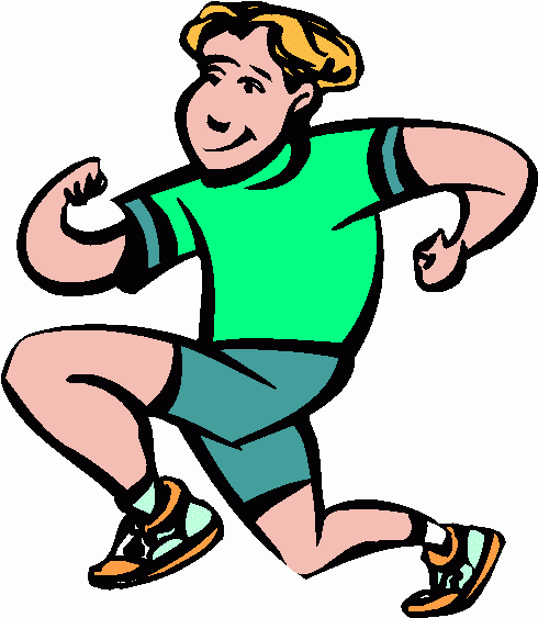 cartoon jogger clipart - photo #8