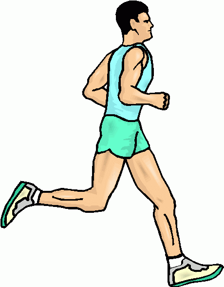 clipart pictures of joggers - photo #1