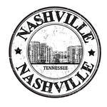 Nashville Tennessee Skyline City Silhouette stock vector
