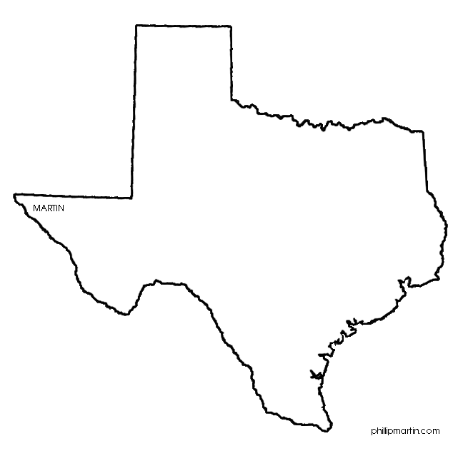 Texas outline clipart free clipart image