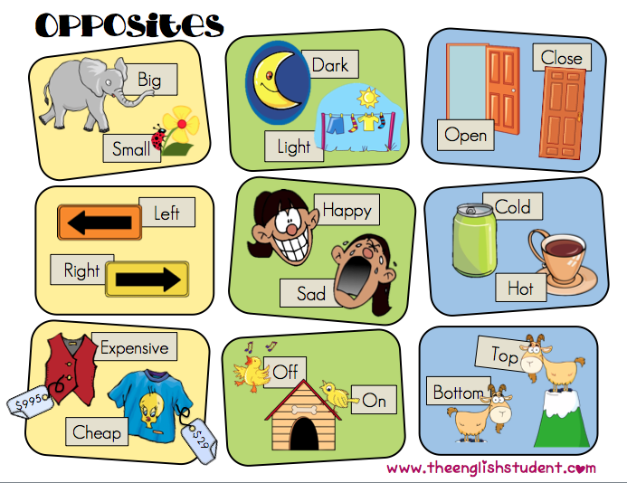 Adjective Words Clipart 