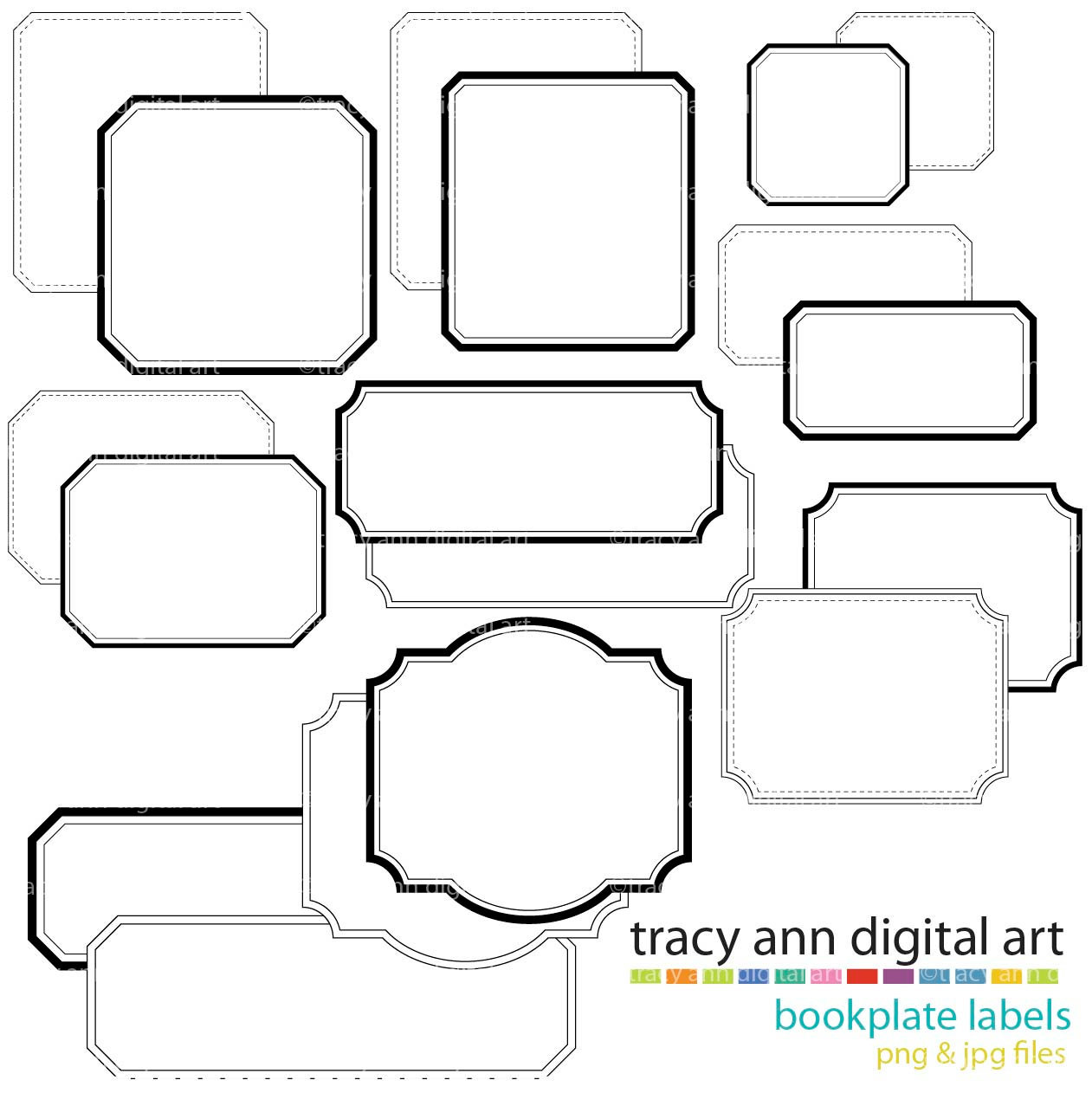 free clip art bookplates - photo #28