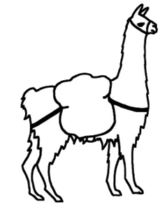 Clip Art Llama 