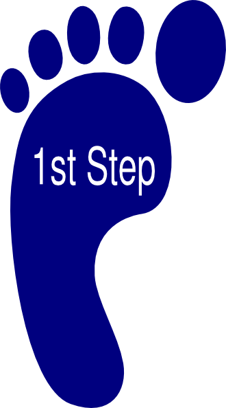 First Step Clipart