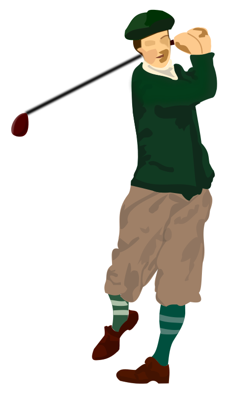 Golf clipart 2 image