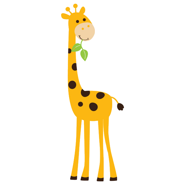 Baby giraffe giraffe image clip art image