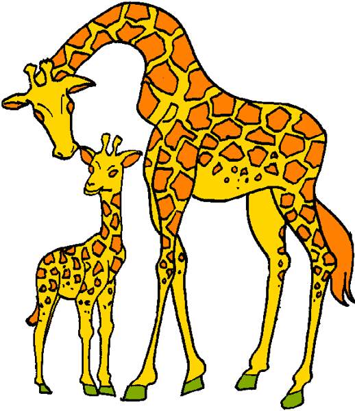 free clipart of cartoon giraffe - photo #50