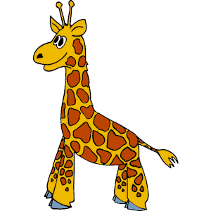 Giraffe Cartoon Image