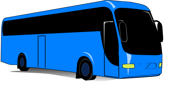 charter bus clipart - photo #15