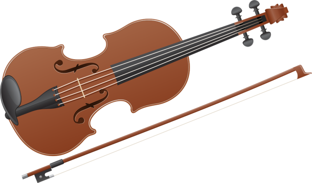 Clip Art and information about the Violin