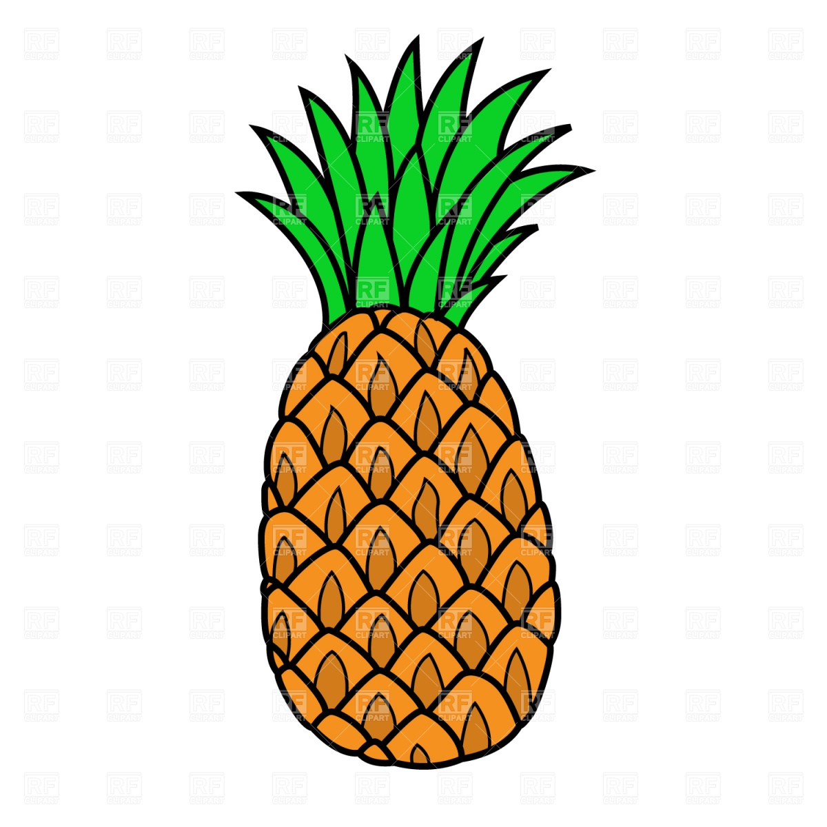 Free Pineapple Cliparts, Download Free Clip Art, Free Clip ...