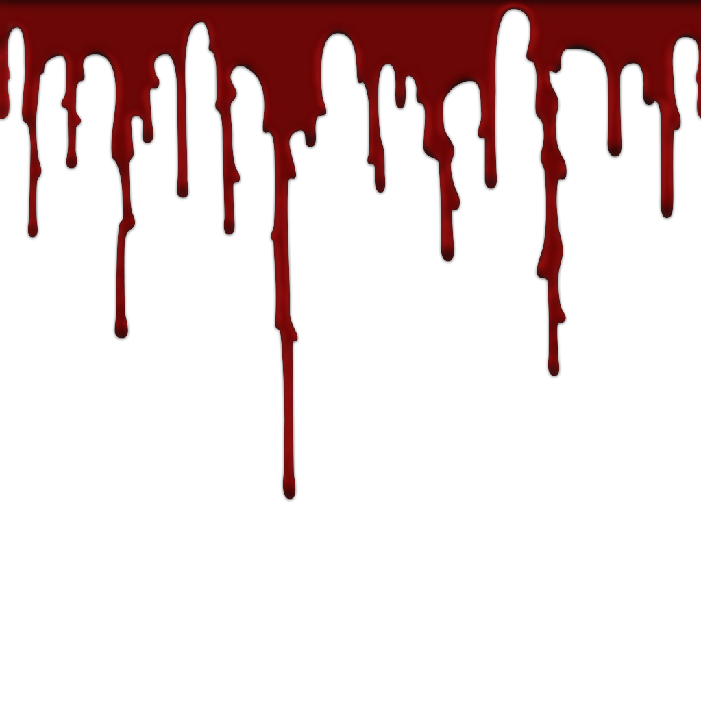 dripping blood clipart border - photo #12