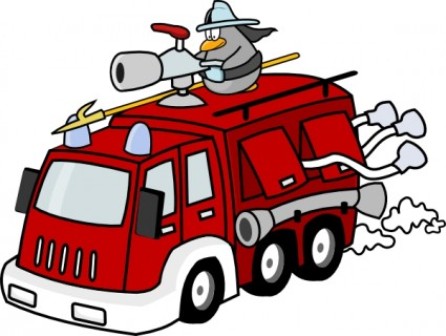 Fire Engine Clip Art Vector