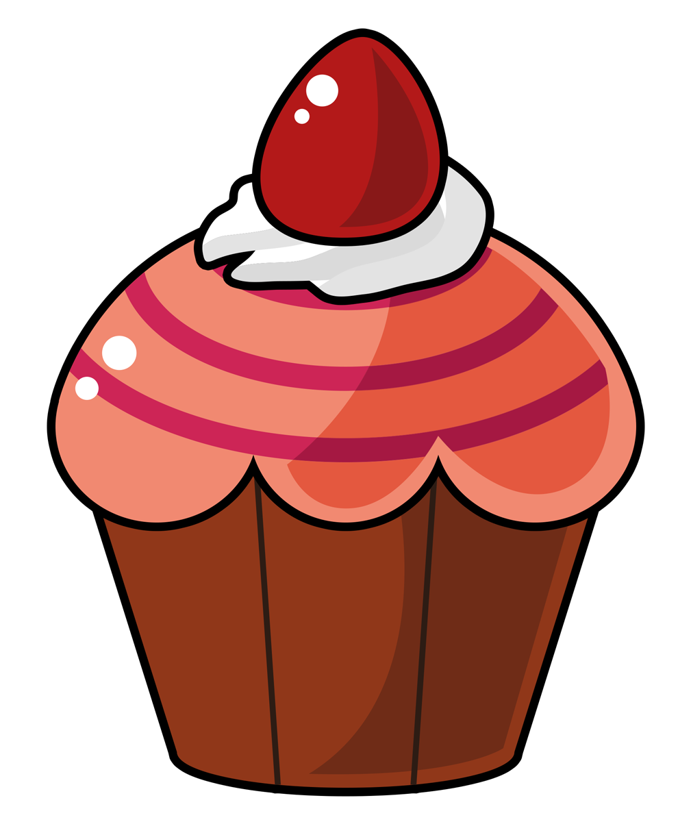 Free to Use , Public Domain Cupcake Clip Art