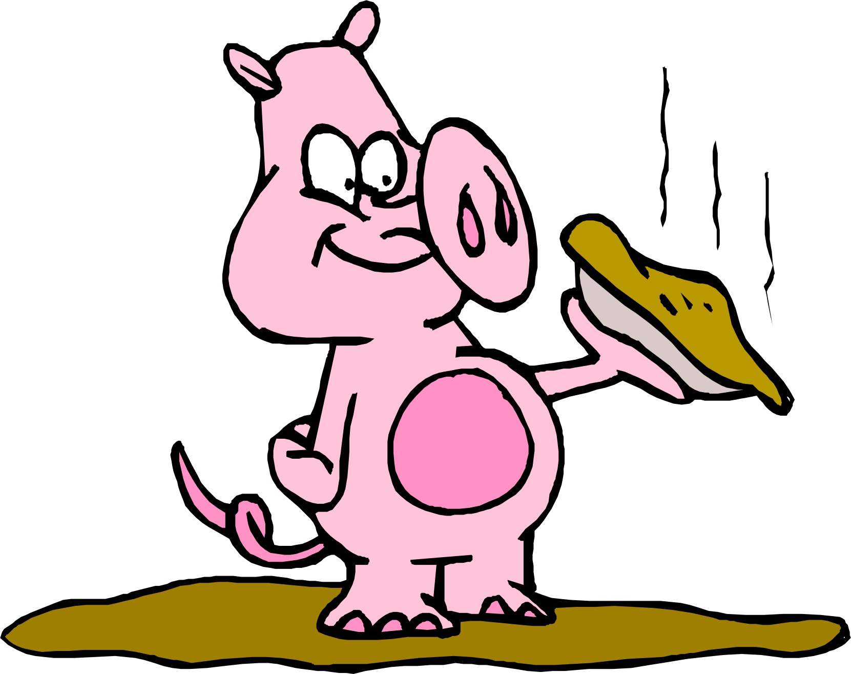 clipart pig in mud - photo #48