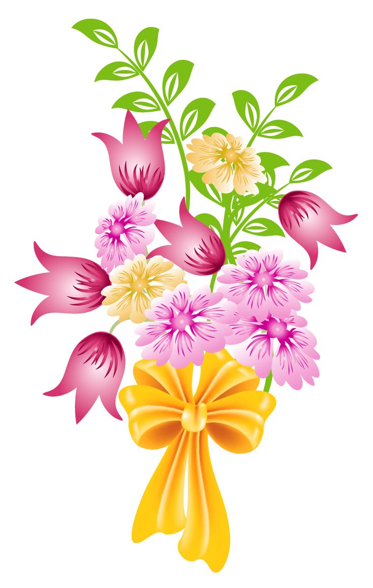 Clipart flower bouquet image