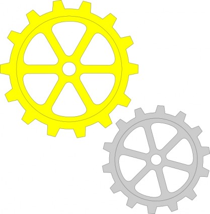 Vector svg clip art free gears Free vector for free download about