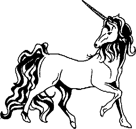 Unicorn Head Clipart 