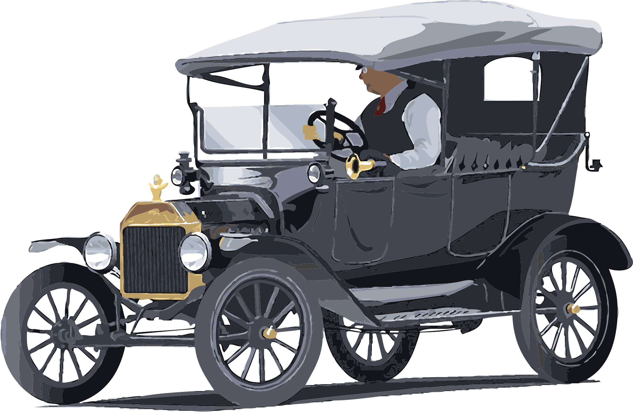 Ford Model A Clipart