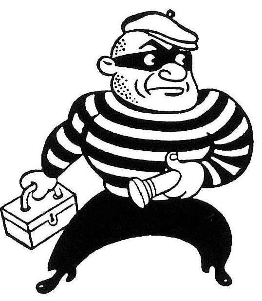 bank robber clipart free - photo #32