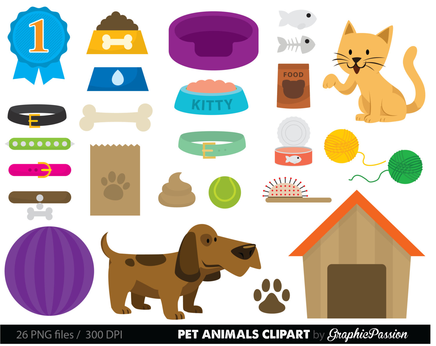Popular items for animal clipart