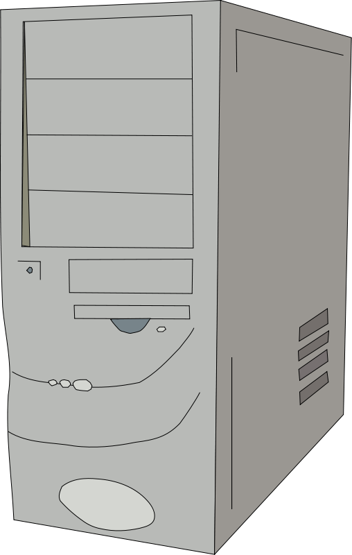 old computer case png - Clip Art Library