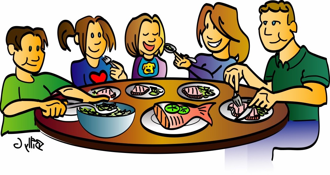 clipart family eating - photo #32