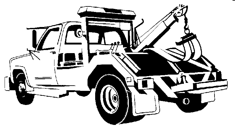 Tow Truck Clipart 