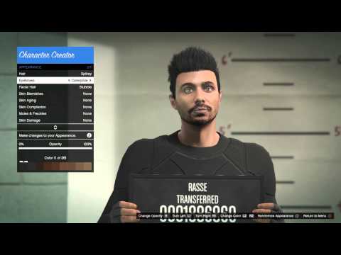 Gta 5 Online Character Creation Ps4 