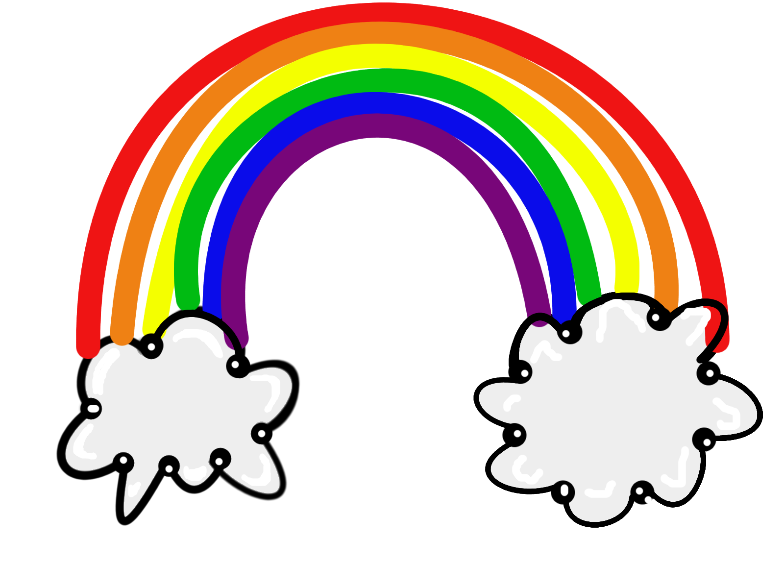 Rainbow Clipart For Kids 
