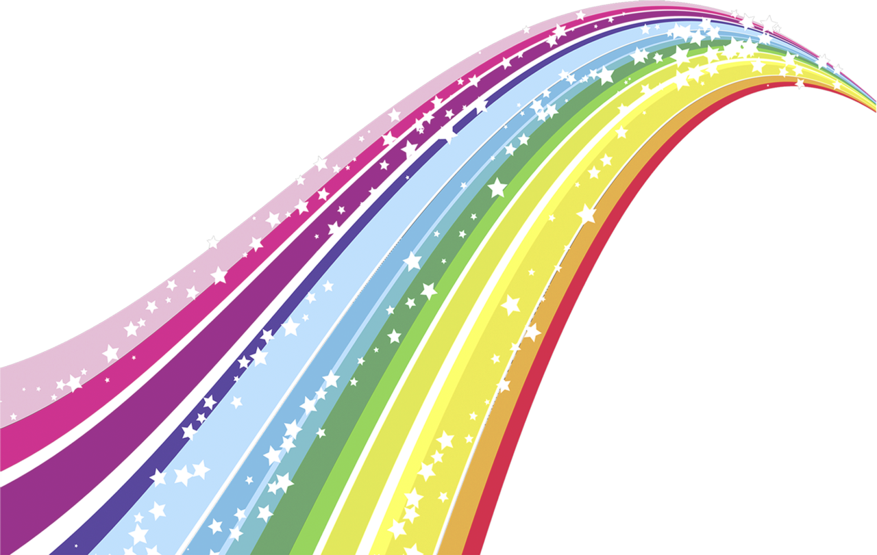 Rainbow clip art free clipart image 