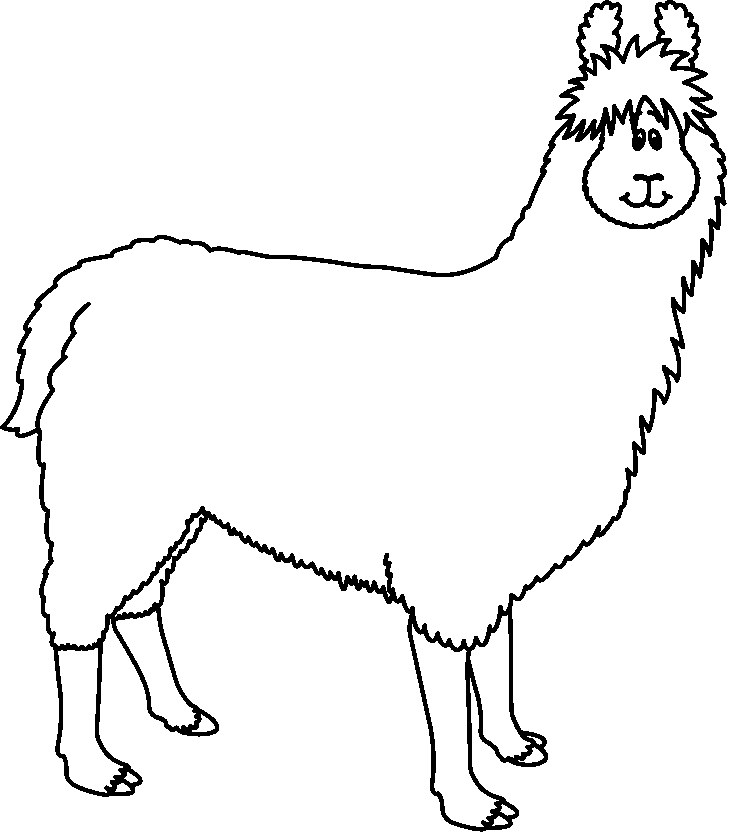 Best Llama Clipart 