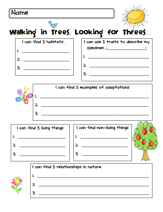 living and nonliving things 3 - Clip Art