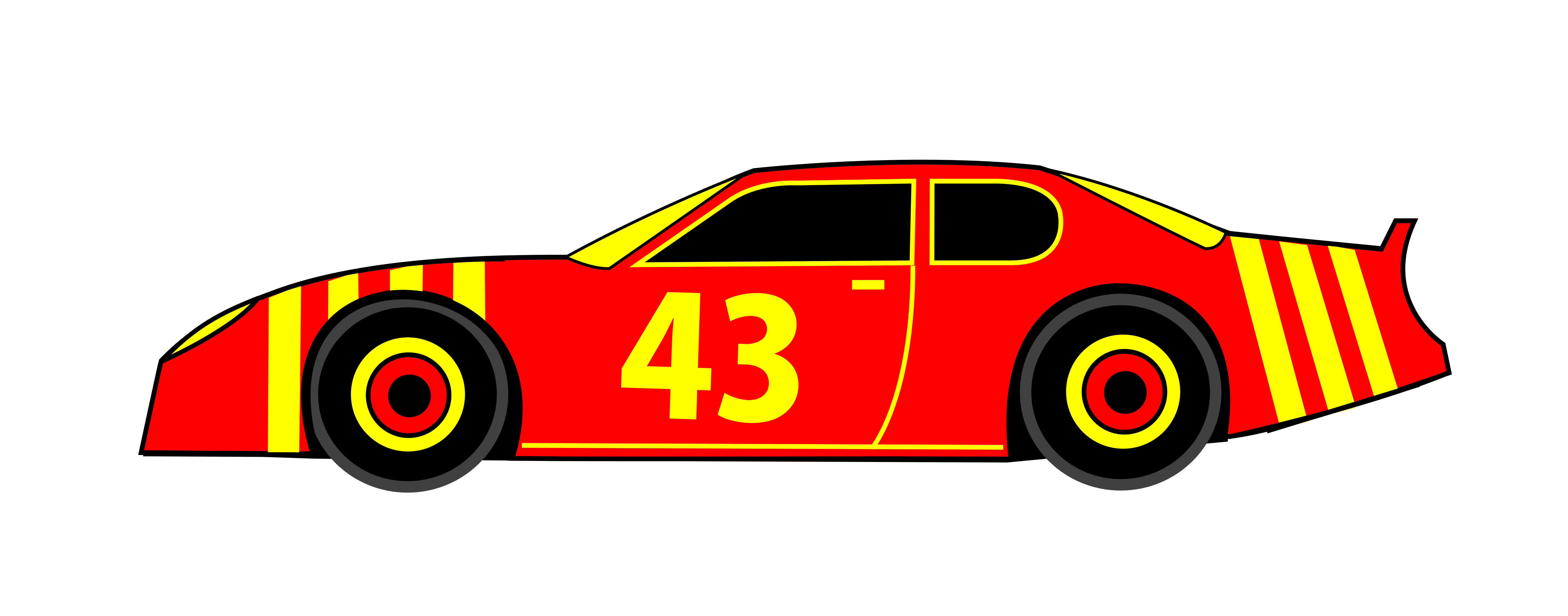 free clip art car racing - photo #24