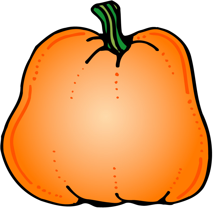 Clip Art Of A Pumpkin