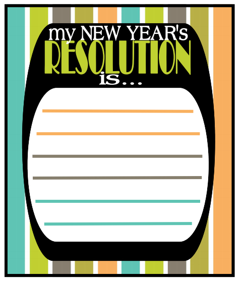 new year's resolution clip art - photo #46