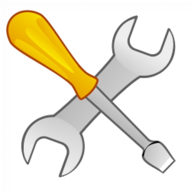 Crossed Wrenches Clip Art