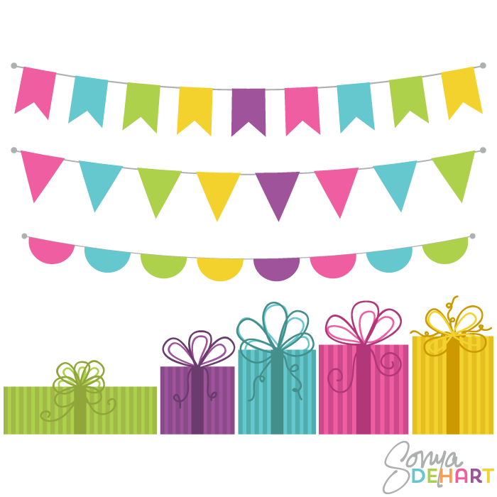 bunting clip art free download - photo #24