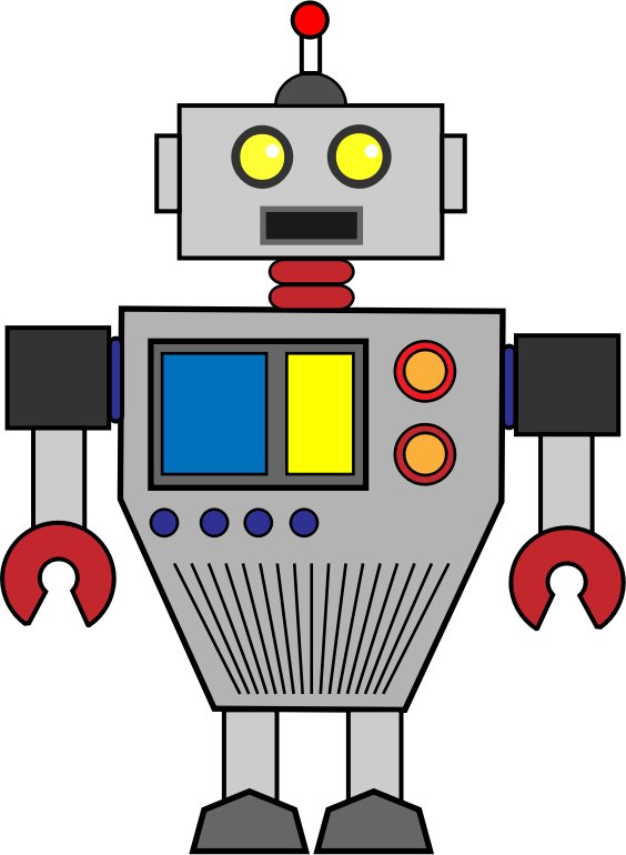 toy robot clipart - photo #13