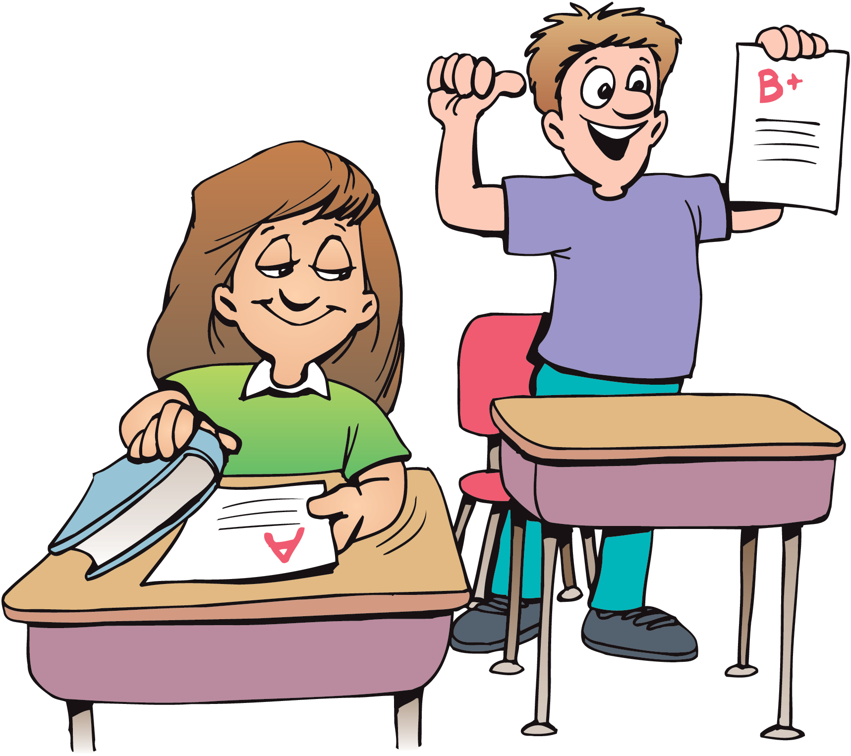 small classroom clipart