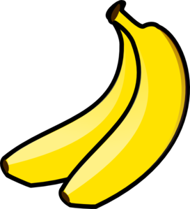 Yellow Banana Clipart
