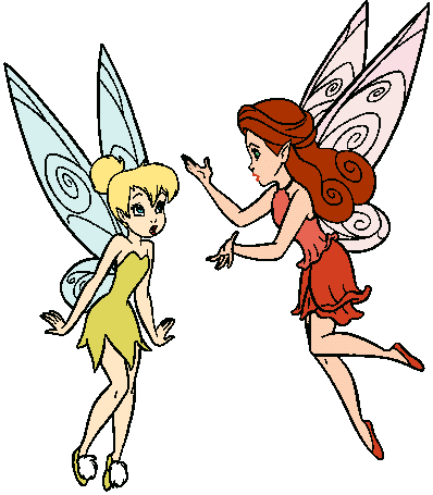 Disney Fairies Group Clip Art Image